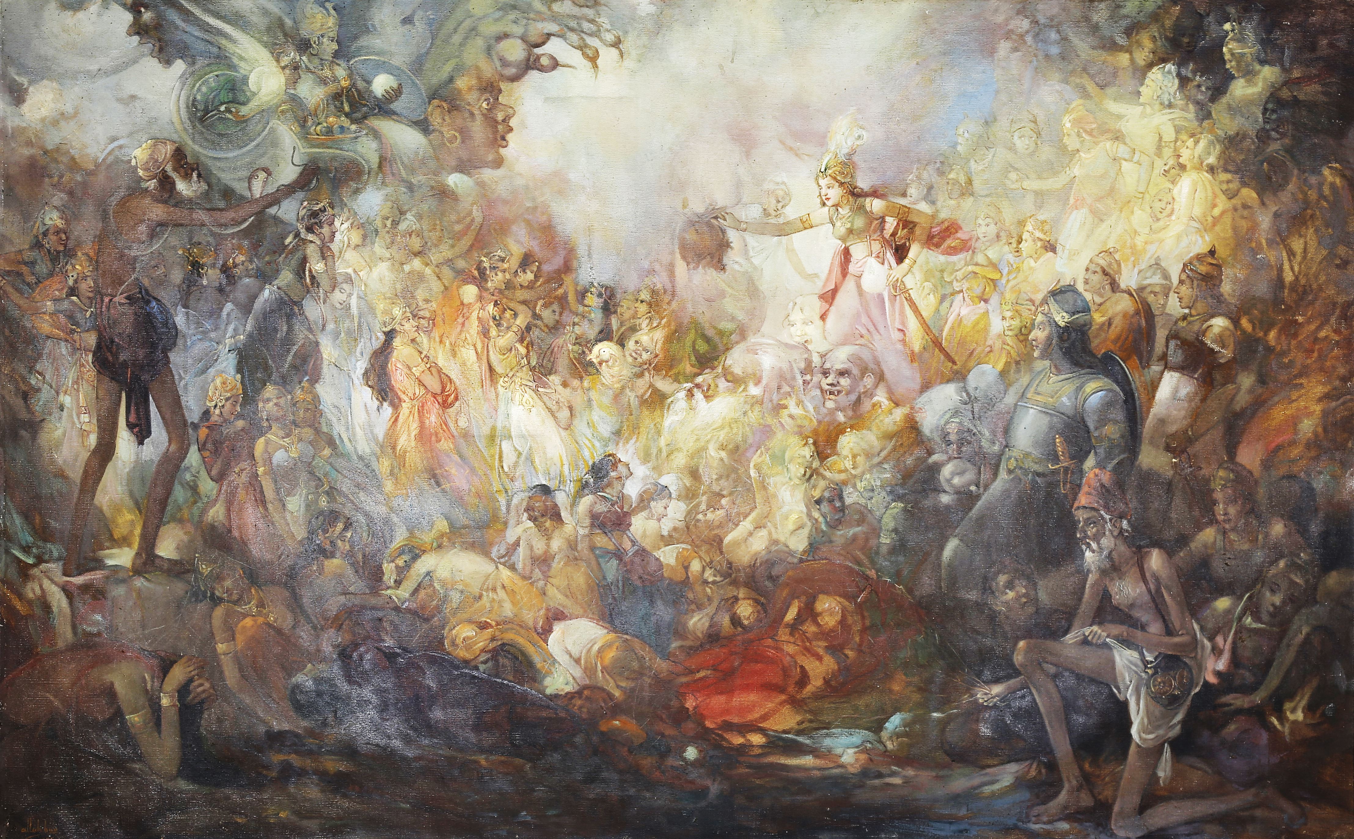 Contemporary Paintings Gallery | Lahore Museum